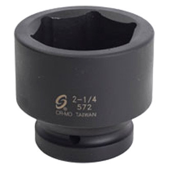 Sunex® - 1" Drive 2-1/4" 6-Point Standard Impact Socket