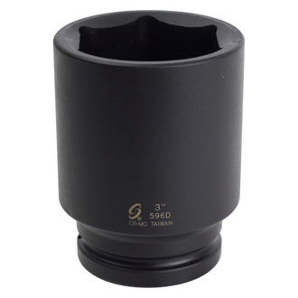 Sunex® - 1" Drive 3" 6-Point Deep Impact Socket