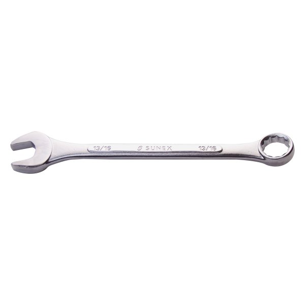 Sunex® - 13/16" 12-Point Straight Raised Panel Chrome Combination Wrench