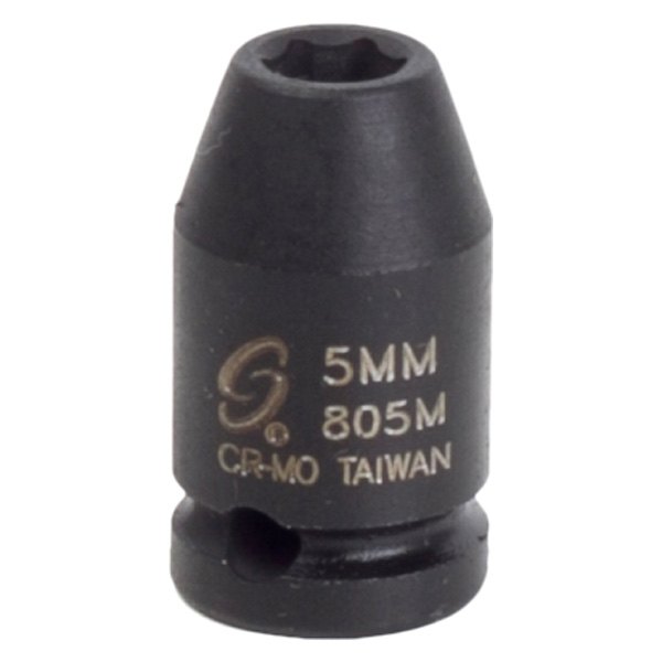 Sunex® - 1/4" Drive Metric 6-Point Impact Socket