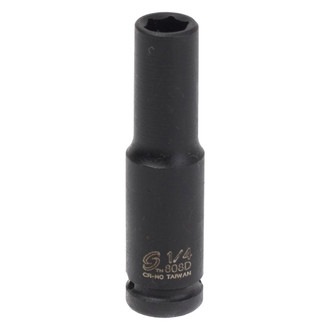 Sunex® - 1/4" Drive 1/4" 6-Point Deep Impact Socket