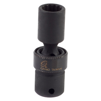 Sunex® 809ZUMMG - 1/4" Drive 9 mm 12-Point Standard Magnetic Impact U-Joint