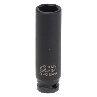 Sunex® - 1/4" Drive 10 mm 6-Point Deep Impact Socket