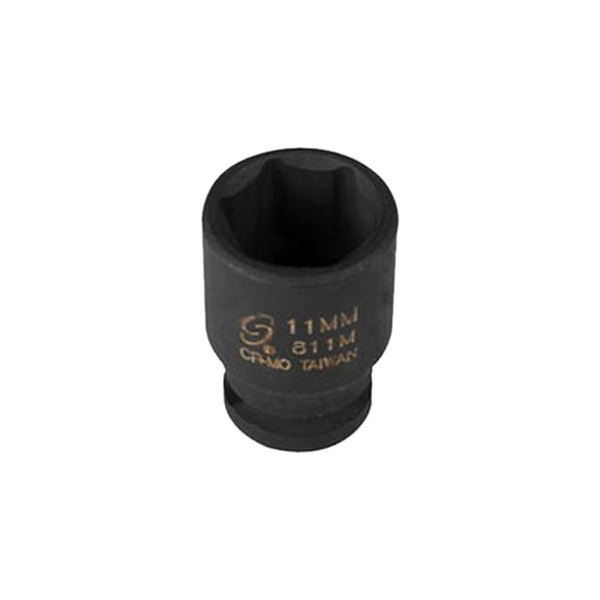 Sunex® - 1/4" Drive Metric 6-Point Impact Socket