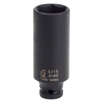 Sunex® - 1/4" Drive 9/16" 6-Point Deep Impact Socket