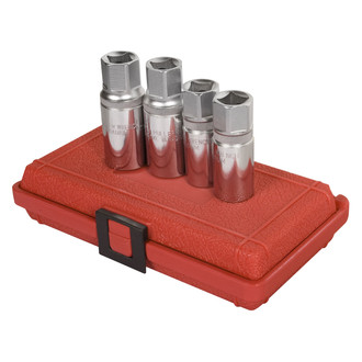 Sunex® - 4-piece 1/4" to 7/16" Roller-Type Stud Extractor Set