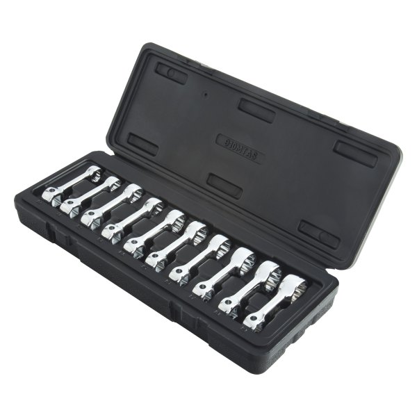 Sunex® - 10-piece 3/8" Drive 10 to 19 mm Torque Wrench Head Set