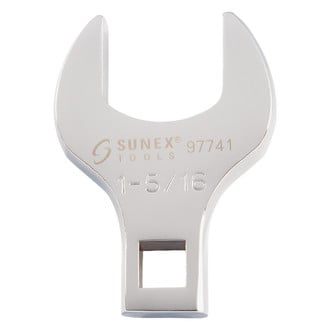 Sunex® - 1/2" Drive SAE Full Polish Open Crowfoot Wrench