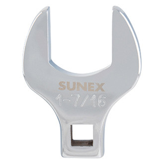 Sunex® - 1/2" Drive 1-7/16" Full Polished Open End Crowfoot Wrench