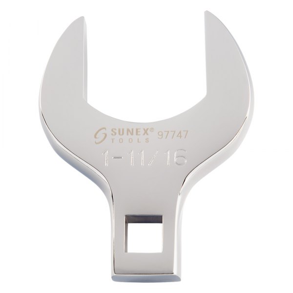Sunex® - 1/2" Drive 1-11/16" Full Polish Open Crowfoot Wrench