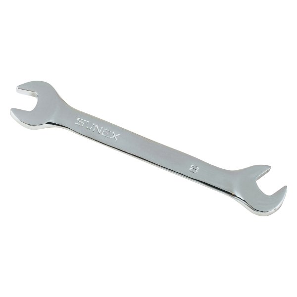 Sunex® - 8 mm Hex 15° and 60° Angled Head Full Polish Double Open End Wrench