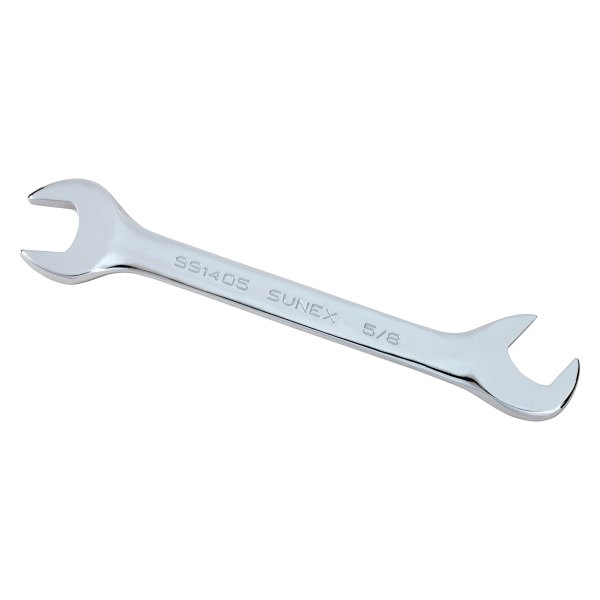 Sunex® - 5/8" Hex 15° and 60° Angled Head Full Polish Double Open End Wrench