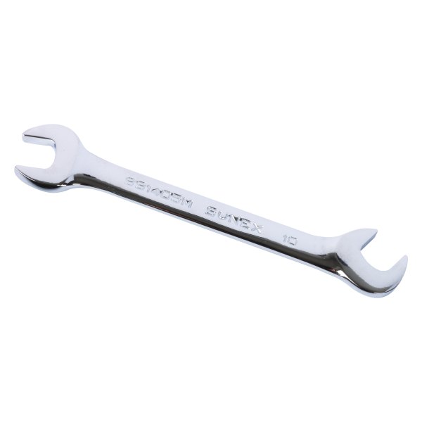 Sunex® - 10 mm Hex 15° and 60° Angled Head Full Polish Double Open End Wrench