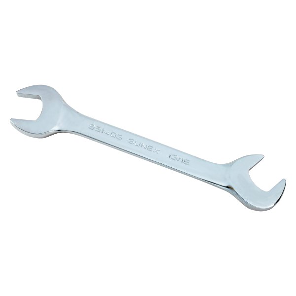Sunex® - 13/16" Hex 15° and 60° Angled Head Full Polish Double Open End Wrench