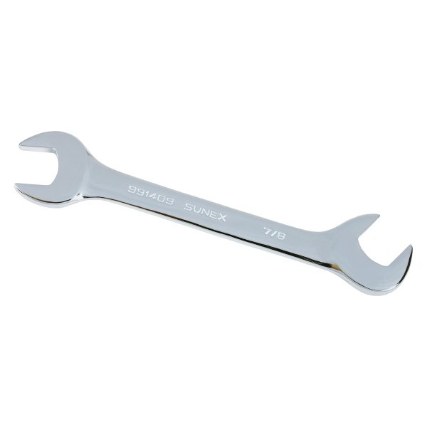 Sunex® - 7/8" Hex 15° and 60° Angled Head Full Polish Double Open End Wrench