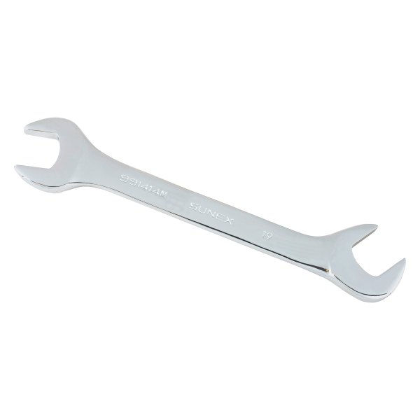 Sunex® - 19 mm Hex 15° and 60° Angled Head Full Polish Double Open End Wrench