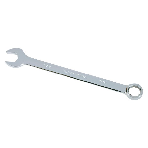 Sunex® - 11/16" 12-Point Straight Head V-Groove Mirror Polished Combination Wrench