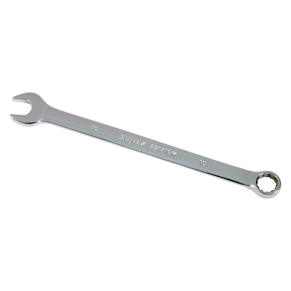 Sunex® - 10 mm 12-Point Straight Head V-Groove Mirror Polished Combination Wrench
