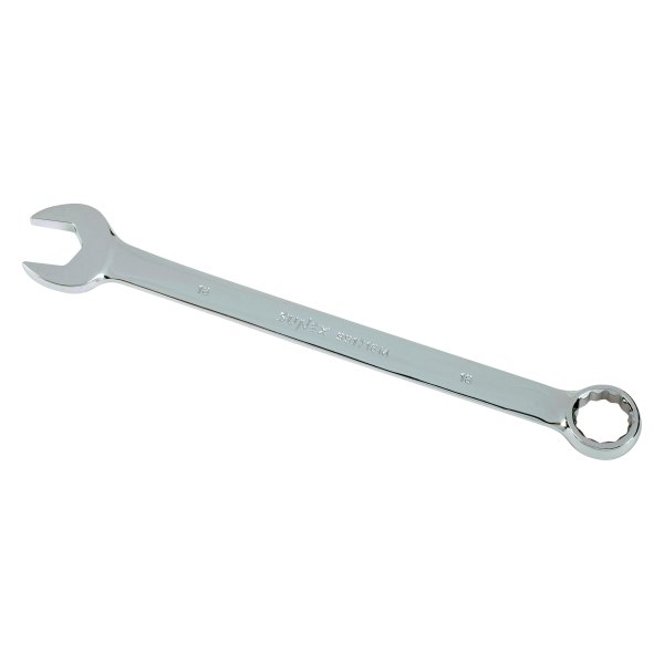 Sunex® - 18 mm 12-Point Straight V-Groove Full Polish Combination Wrench