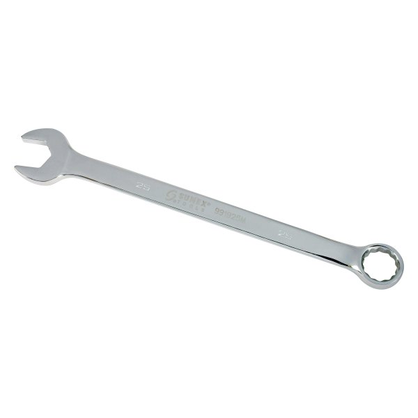 Sunex® - 25 mm 12-Point Straight V-Groove Full Polish Combination Wrench