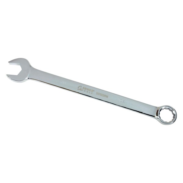 Sunex® - 28 mm 12-Point Straight V-Groove Full Polish Combination Wrench