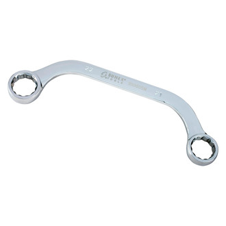 Sunex® 993505M - 21 x 22 mm 12-Point Half Moon Straight Head Full Polished Double Box End Wrench