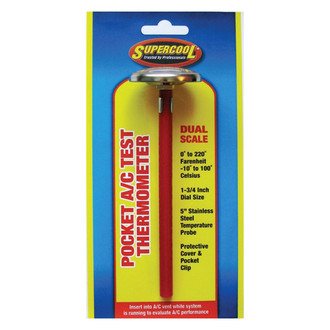 Supercool® - Analog Pocket Thermometer (0°F to 220°F)