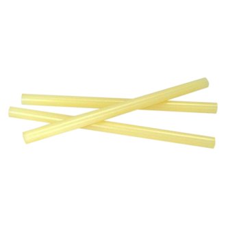 739R10CBlack High Strength Wood Hot Melt Glue Sticks - 7/16 x 10