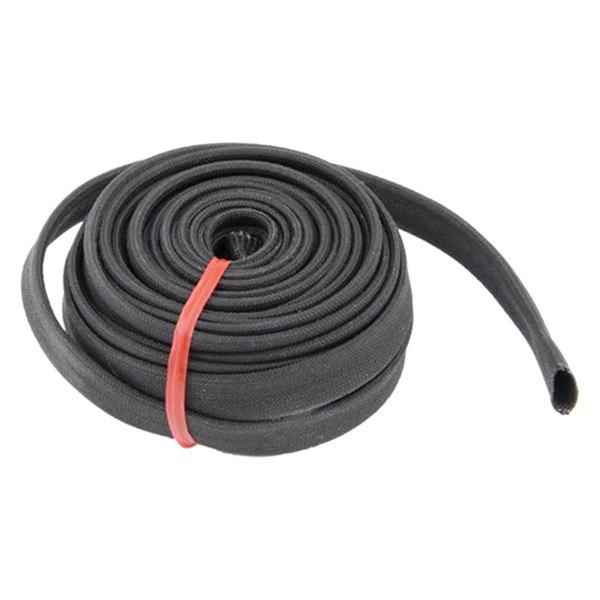 Taylor Cable® - 25' x 1/4" to 7/16" Fiberglass Black Thermal Protective Sleeving