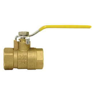 Tectran® - 1/2" 600 psi Brass Female to Female Ball Valve