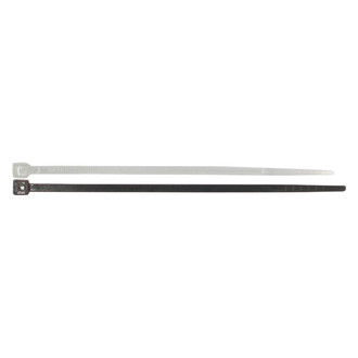 Tectran® - 5-3/5" x 40 lb Nylon Black Cable Ties