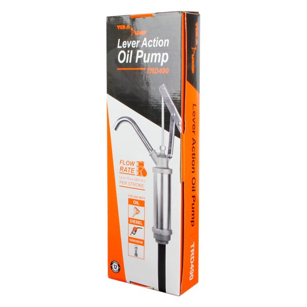 TeraPump® - Manual Fuel/Oil Grease Pump for 15-55 gal Drums