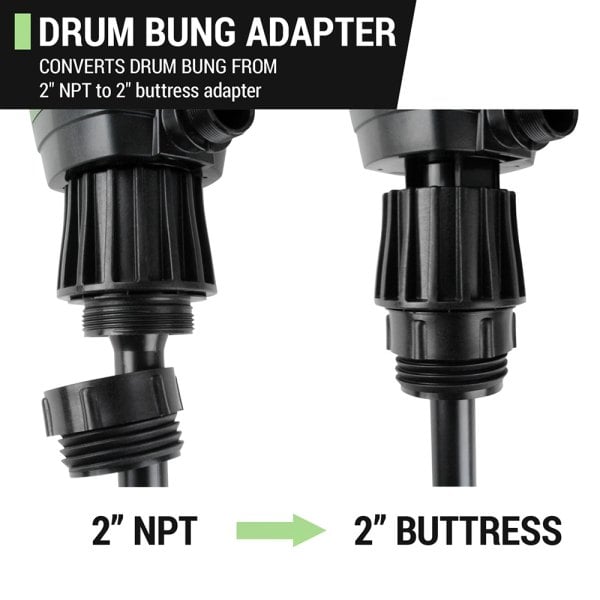 TeraPump® TREDRUM-S - 12 V DC/110 V AC Electric Multi-Liquid