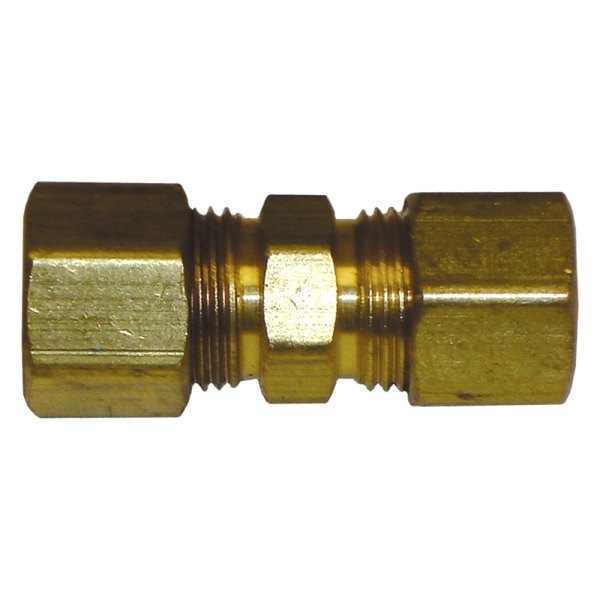 The Main Resource® - 5/16" x 5/16" OD Brass Solderless Compression Fitting