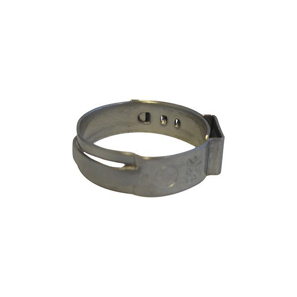 The Main Resource® - 7/8" x 19/25" SAE Silver Stainless Steel Pinch Clamps