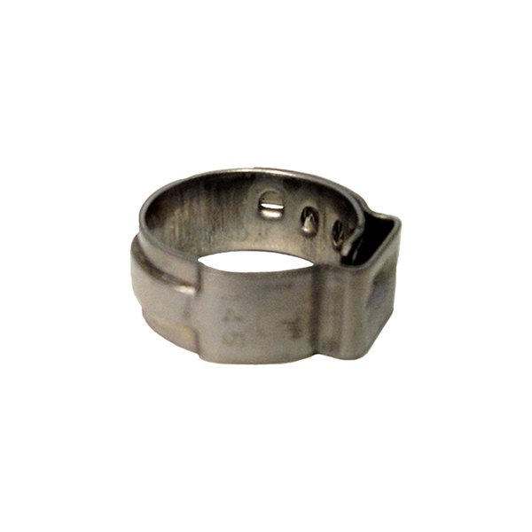 The Main Resource® - 5/8" x 13/25" SAE Silver Stainless Steel Pinch Clamps