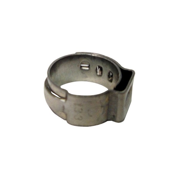 The Main Resource® - 1/2" x 17/40" SAE Silver Stainless Steel Pinch Clamp
