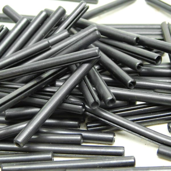 The Main Resource® - 5/32" x 1-1/2" Steel Slotted Spring Pins (100 Pieces)