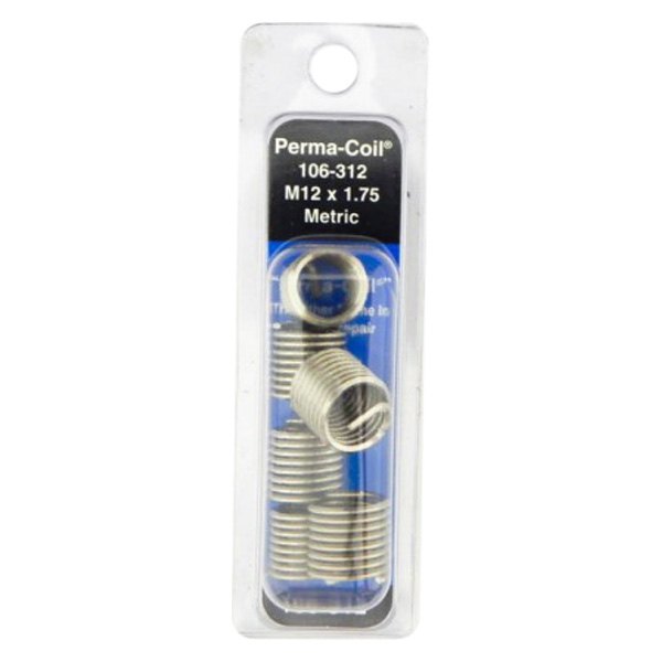 Thread Kits® - Perma-Coil™ M12-1.75 x 18 mm Coarse Stainless Steel Free Running Helical Insert