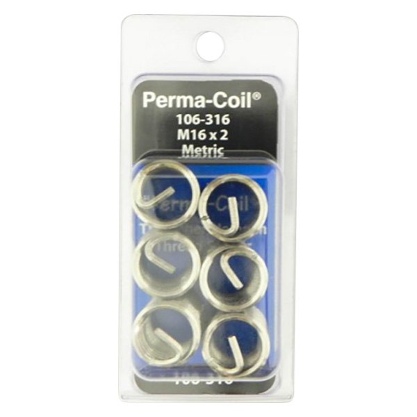 Thread Kits® - Perma-Coil™ M16-2.0 x 24 mm Coarse Stainless Steel Free Running Helical Insert
