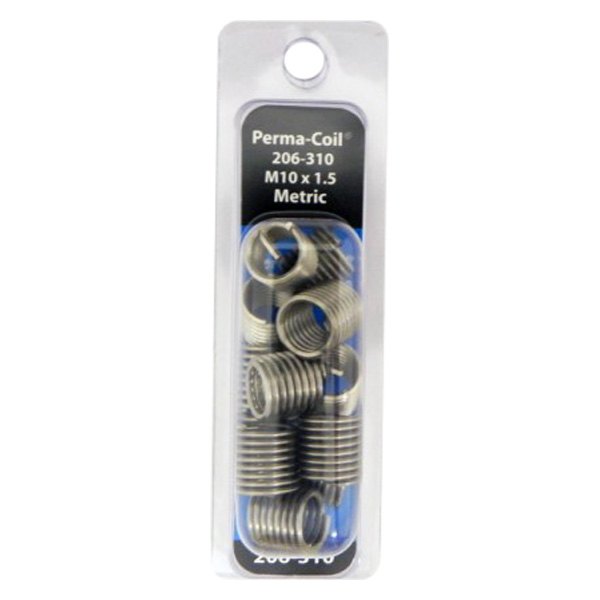 Thread Kits® - Perma-Coil™ M10-1.5 x 15 mm Coarse Stainless Steel Free Running Helical Insert