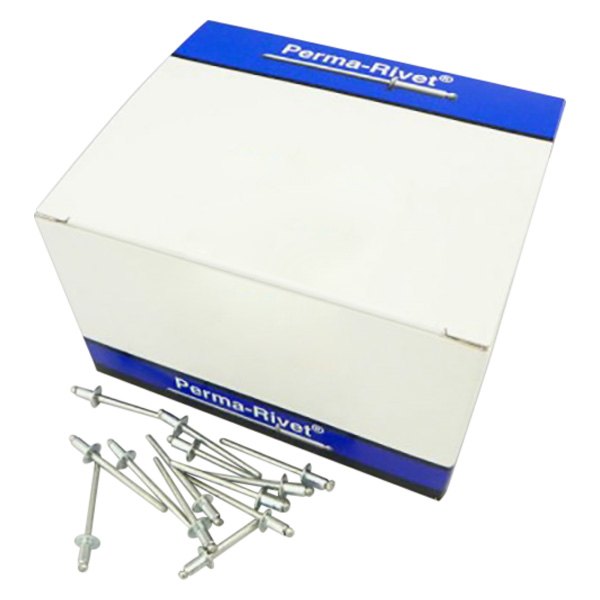 Thread Kits® - Perma-Rivet™ 3/16" x 3/8" SAE Steel Medium Head Silver Blind Rivets (100 Pieces)