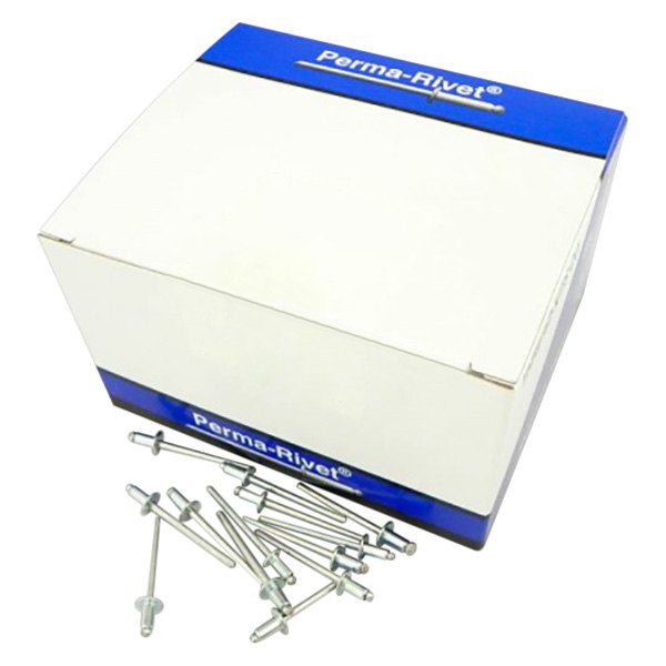 Thread Kits® - Perma-Rivet™ 3/16" x 3/4" SAE Steel Medium Head Silver Blind Rivets (100 Pieces)
