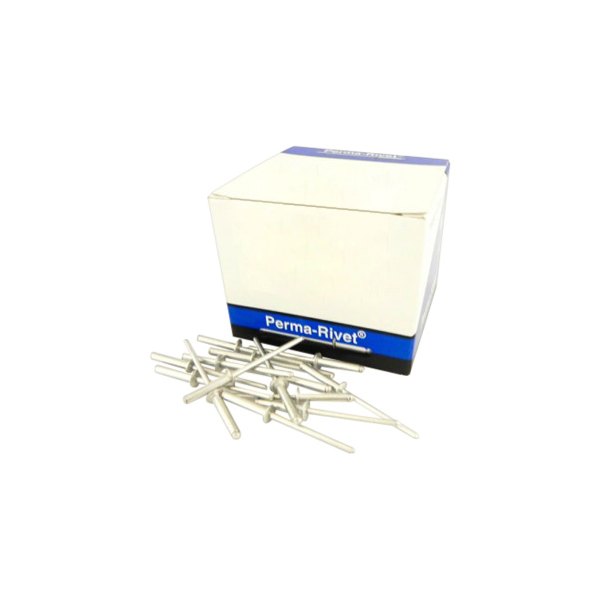 Thread Kits® - Perma-Rivet™ 3/16" x 1/8" SAE Aluminum Medium Head Silver Blind Rivets (100 Pieces)