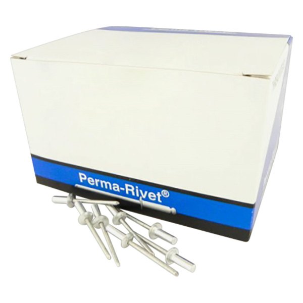 Thread Kits® - Perma-Rivet™ 3/16" x 1/4" SAE Steel Medium Head Silver Blind Rivets (500 Pieces)