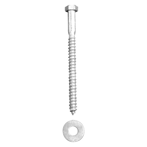 Tie Down Engineering® - 3/8" x 5" Hex Head SAE Screws with Washers (8 Pieces)