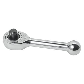 Titan Tools® 11201 - 3/8" Drive 4" Length Standard Head Flat Metal Grip Ratchet