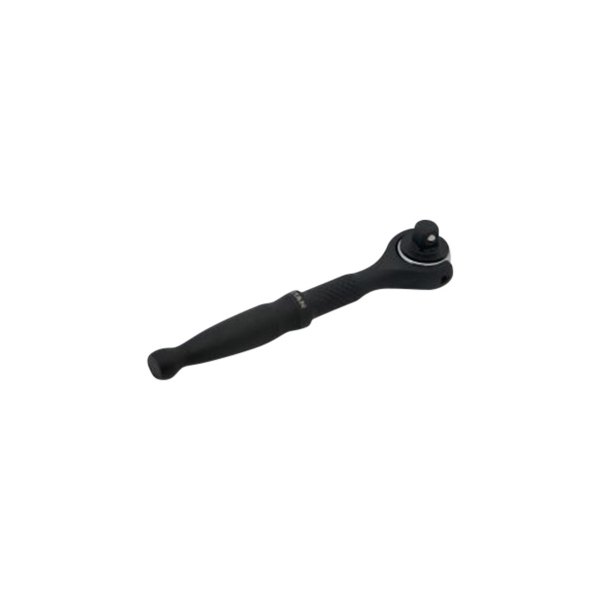 Titan Tools® - 1/4" Drive 4" Length 90 Teeth Rotating Head Flat Metal Grip Ratchet