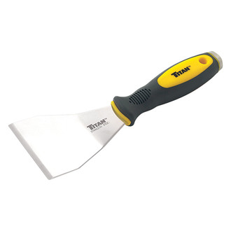 Titan Tools® - 3" Offset Blade Stainless Steel Scraper