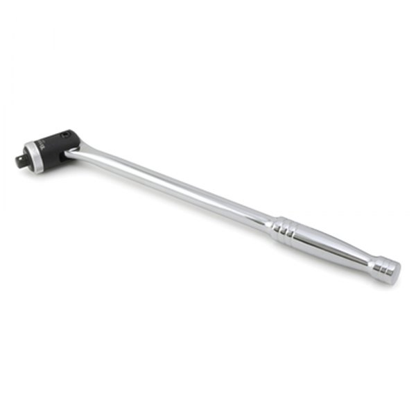 Titan Tools® - 3/8" Drive 15" Length Ratcheting Head Flex-Head Wrench Handle Flat Metal Grip Breaker Bar